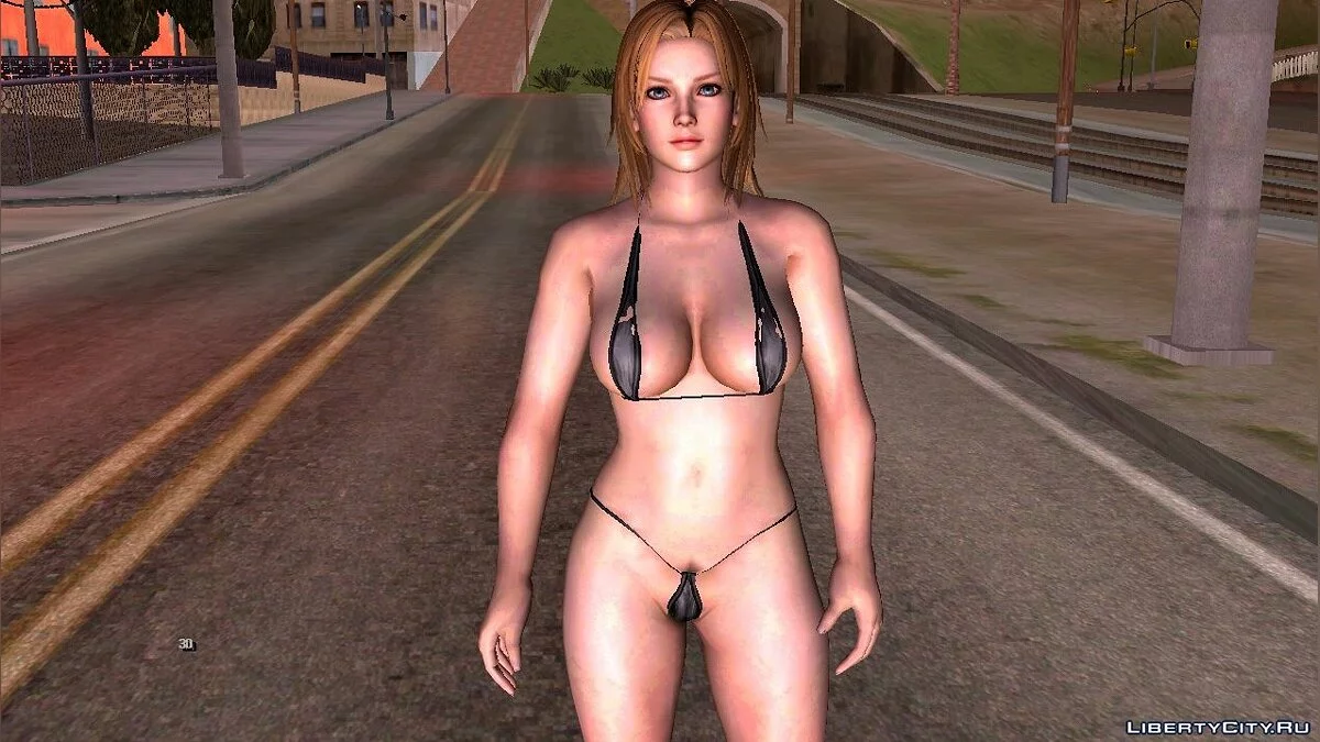 Тина из игры Dear Or Alive 5 / GTA San Andreas (iOS, Android)