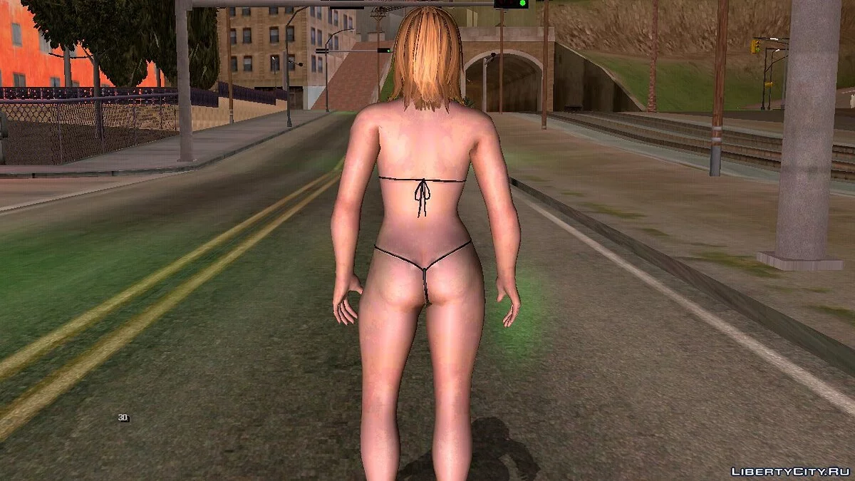 Тина из игры Dear Or Alive 5 / GTA San Andreas (iOS, Android)