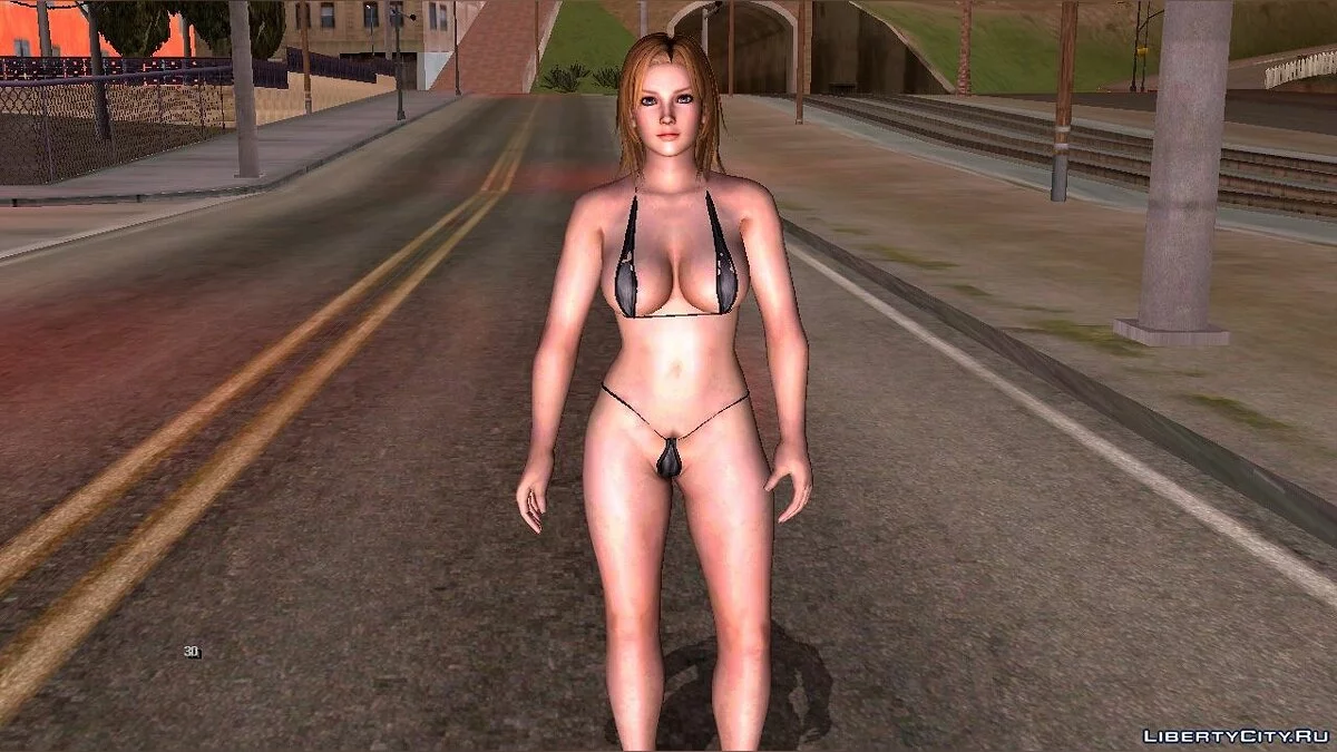 Тина из игры Dear Or Alive 5 / GTA San Andreas (iOS, Android)