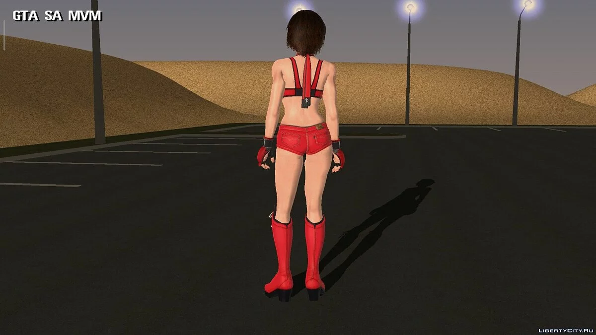 Женский скин / GTA San Andreas (iOS, Android)
