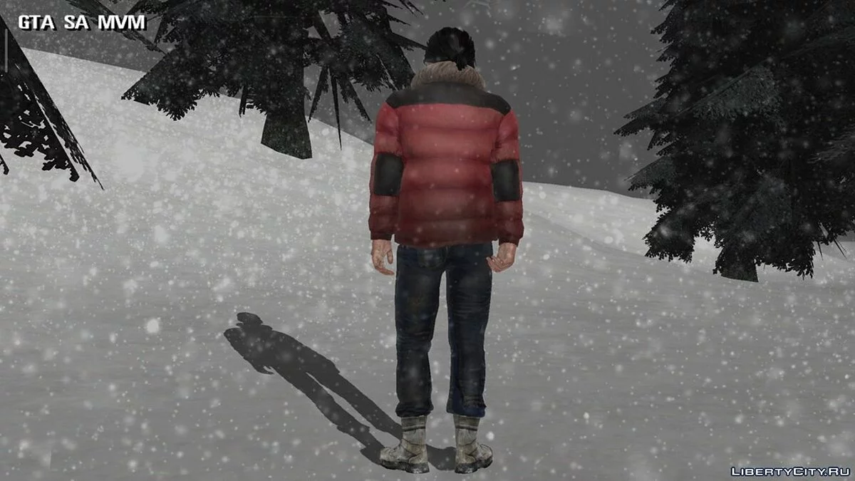 Зимний скин / GTA San Andreas (iOS, Android)