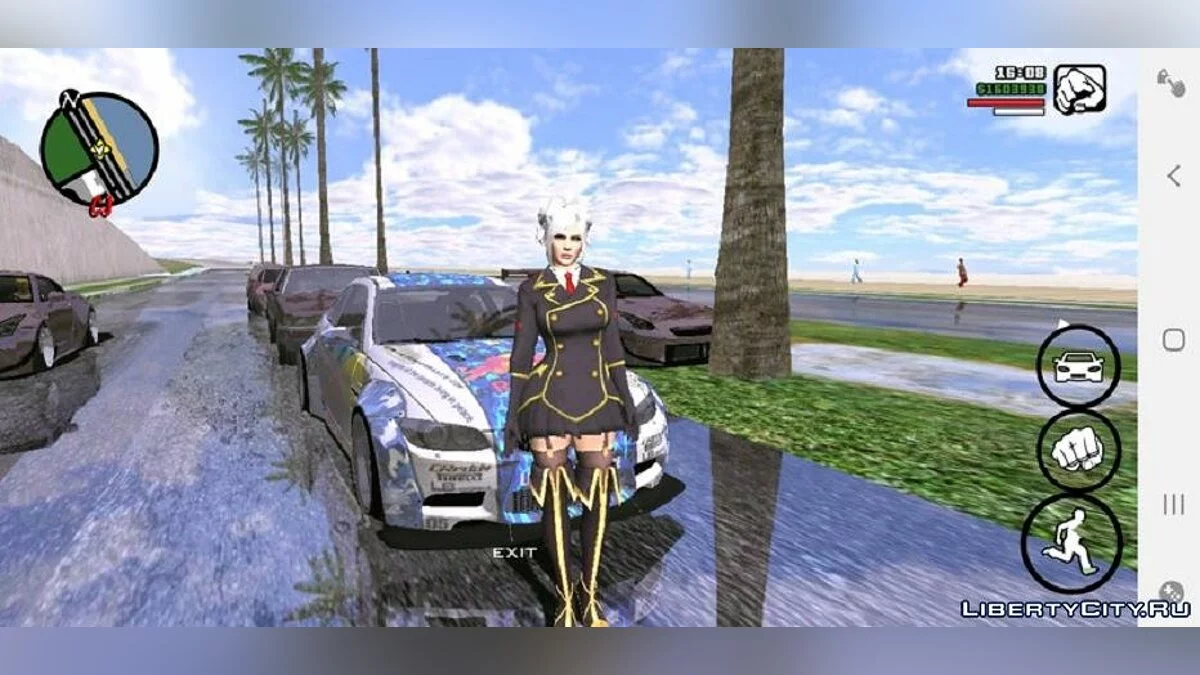 Кристи в униформе / GTA San Andreas (iOS, Android)