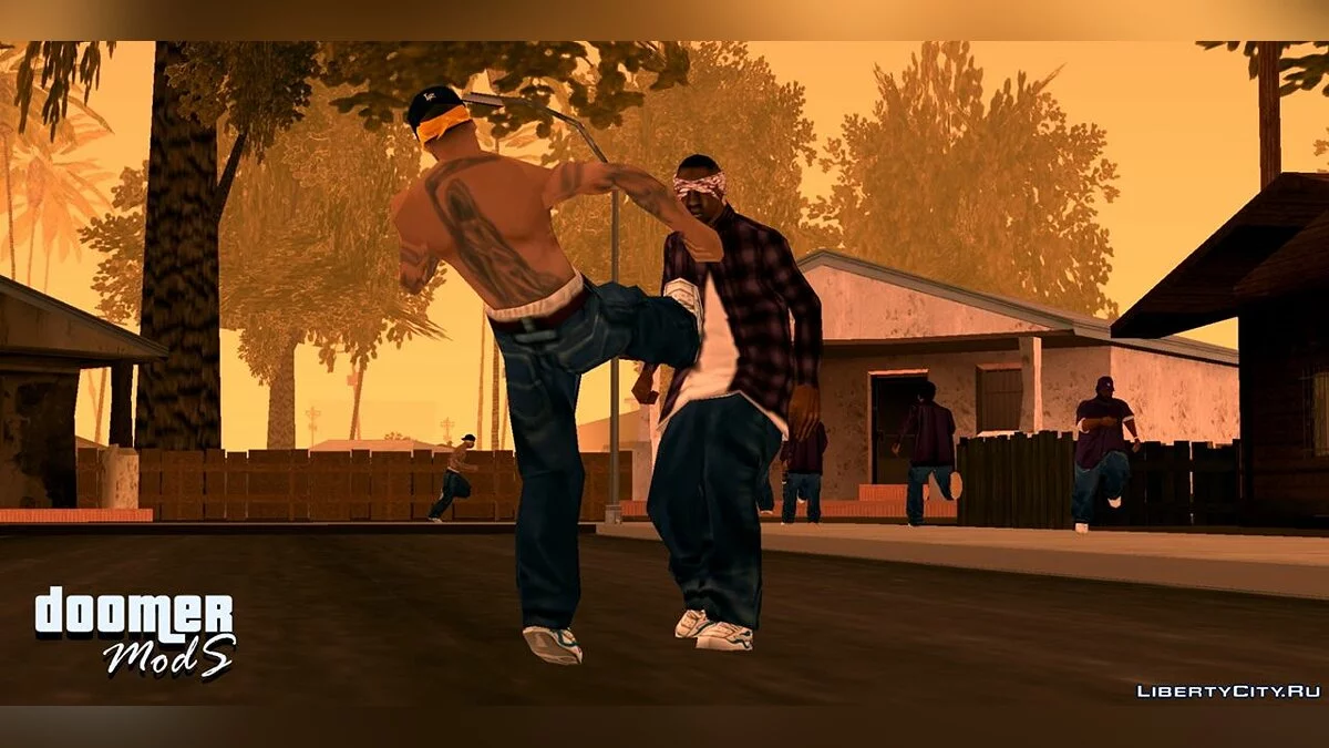 Сборник скинов в оригинальном стиле / GTA San Andreas (iOS, Android)