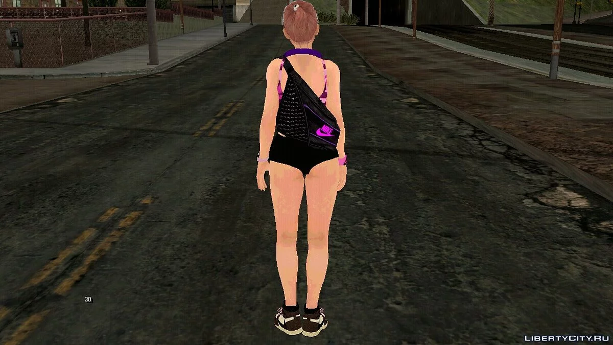 Хонока в спортивной одежде  / GTA San Andreas (iOS, Android)