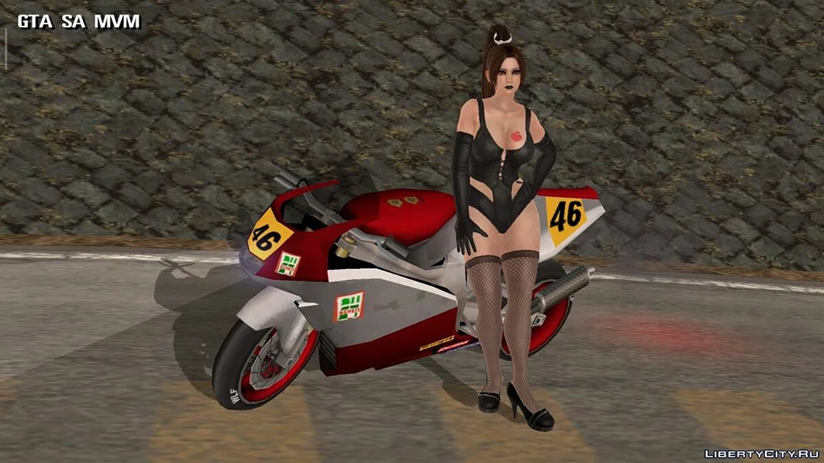 Скин девушки / GTA San Andreas (iOS, Android)