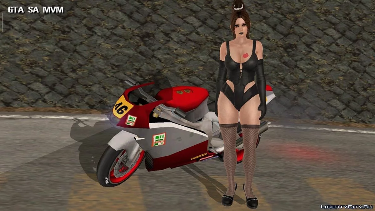 Скин девушки / GTA San Andreas (iOS, Android)