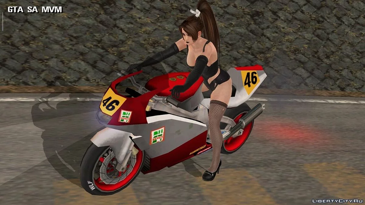 Скин девушки / GTA San Andreas (iOS, Android)