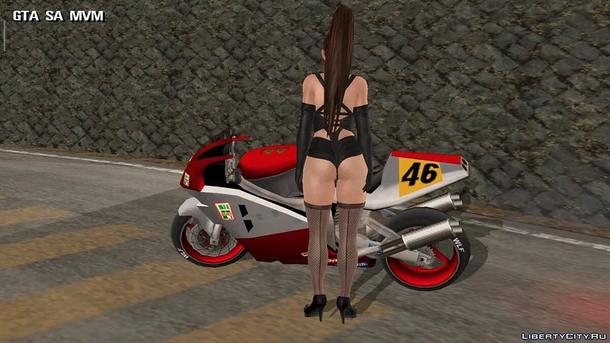 Скин девушки / GTA San Andreas (iOS, Android)