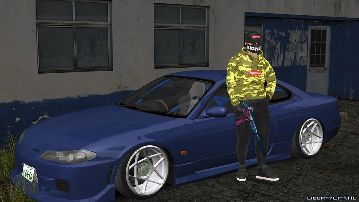 Скин из GTA ONLINE / GTA San Andreas (iOS, Android)
