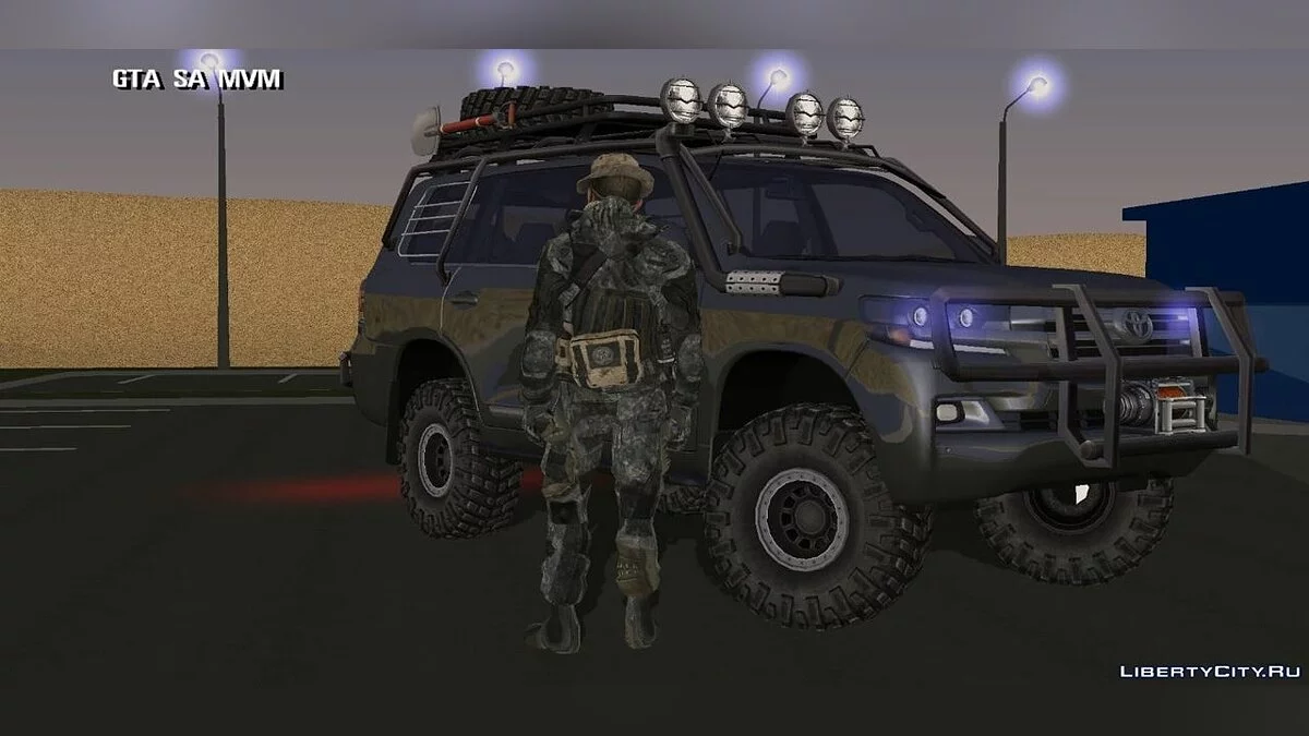 Скин из игры Call Of Duty / GTA San Andreas (iOS, Android)