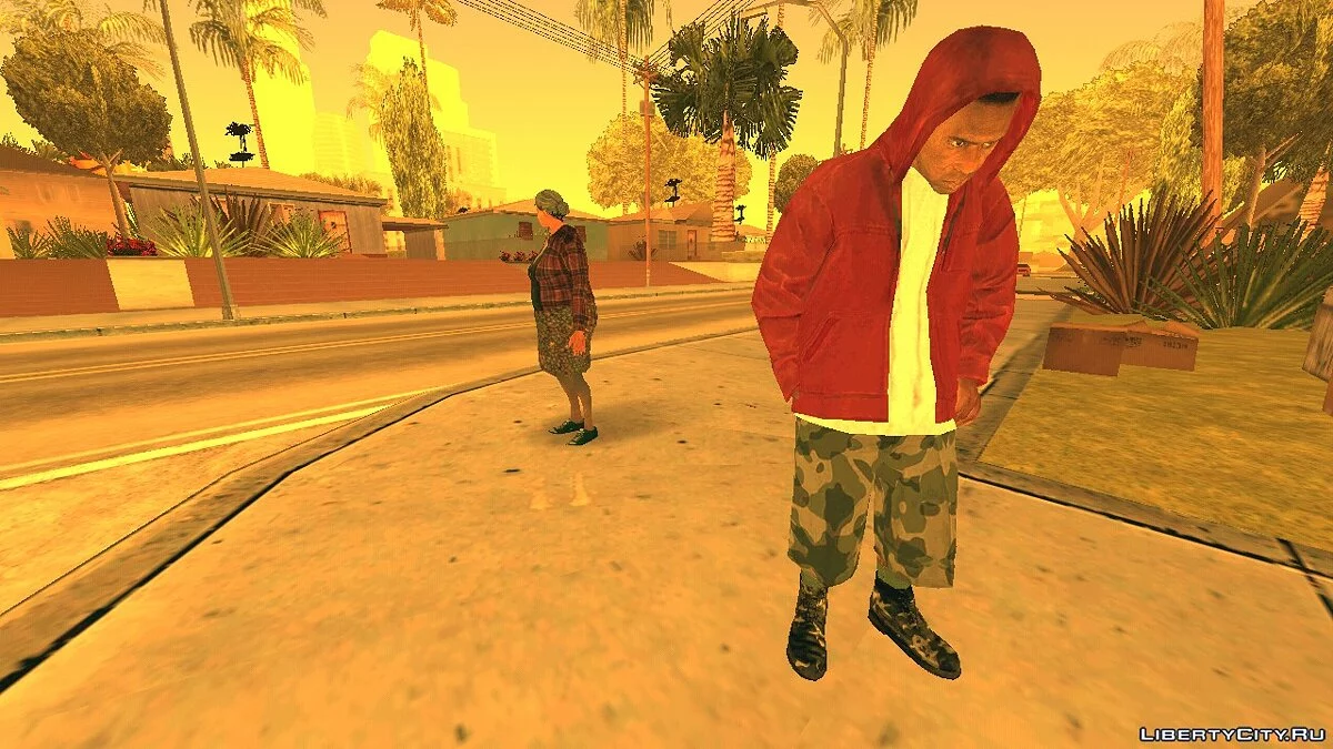 Большой сборник HD скинов / GTA San Andreas (iOS, Android)