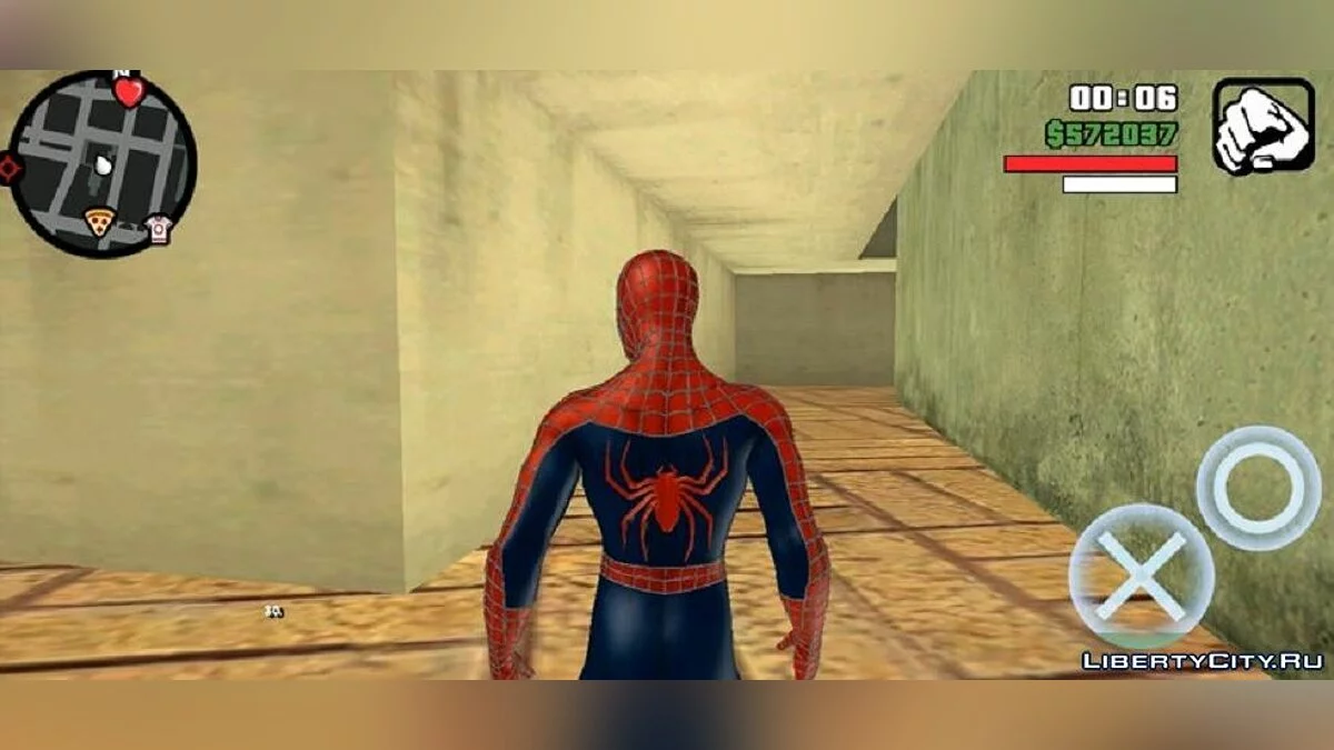 Человек-паук / GTA San Andreas (iOS, Android)