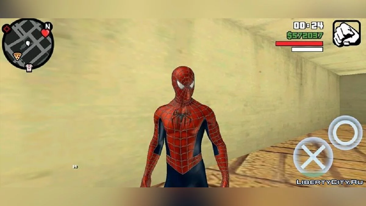 Человек-паук / GTA San Andreas (iOS, Android)
