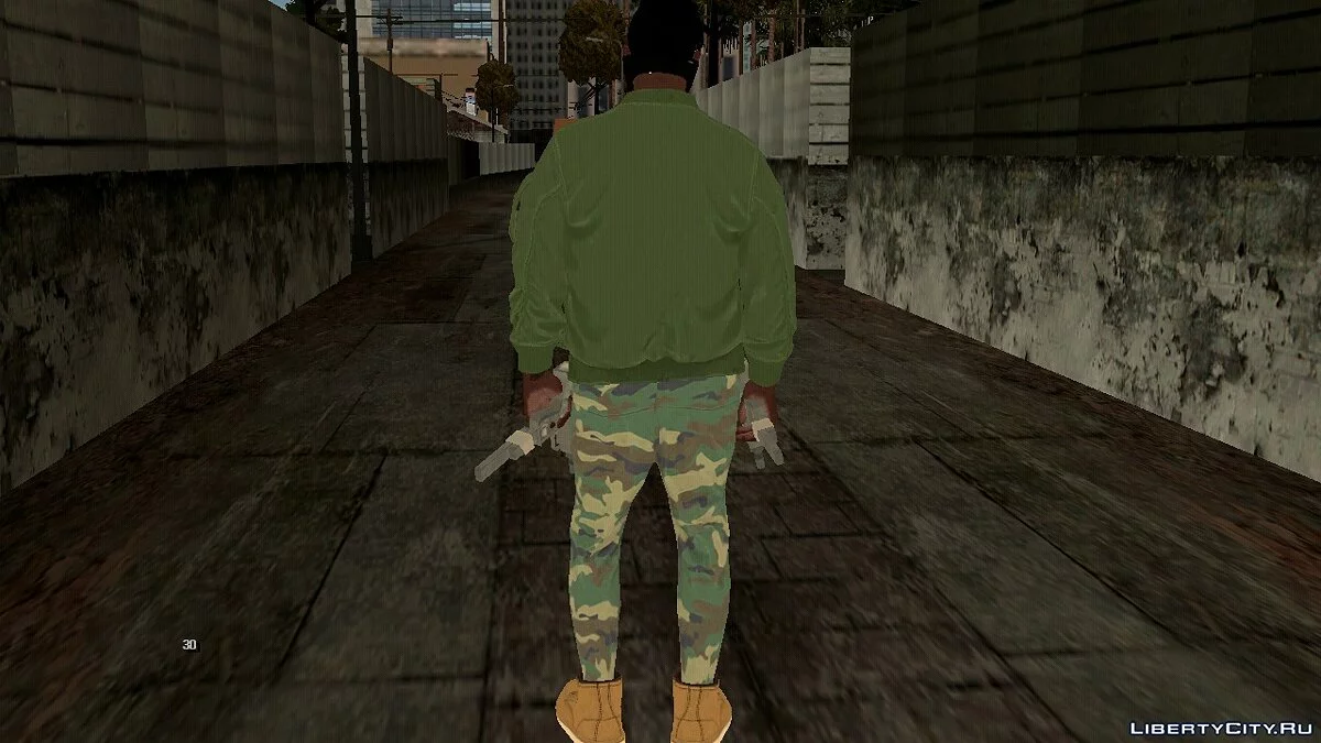 Парень из GTA Online / GTA San Andreas (iOS, Android)
