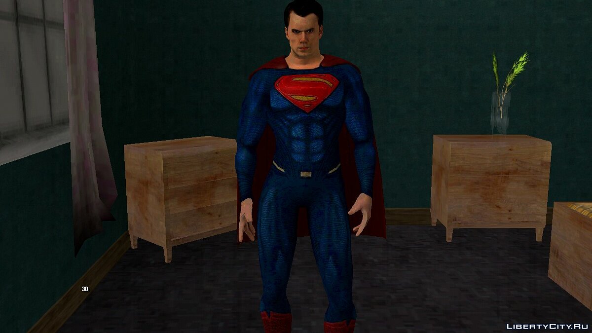 Скачать Superman JL Skin Pack для GTA San Andreas (iOS, Android)