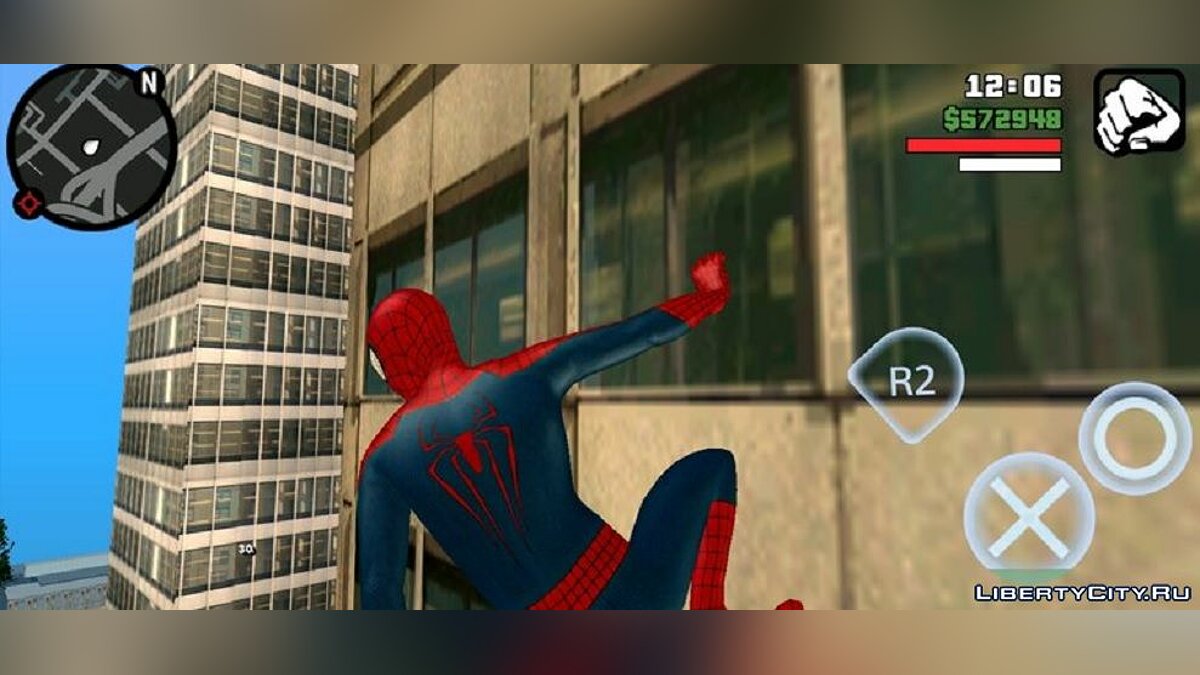 Скачать The Amazing SpiderMan 2 для GTA San Andreas (iOS, Android)