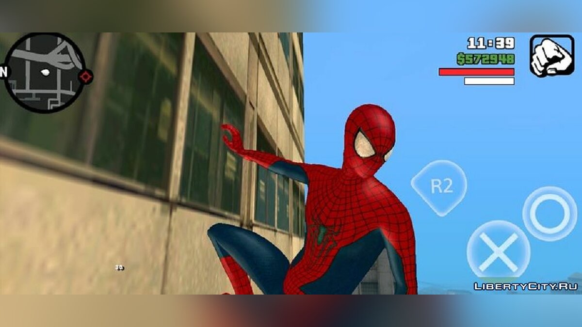 Скачать The Amazing SpiderMan 2 для GTA San Andreas (iOS, Android)