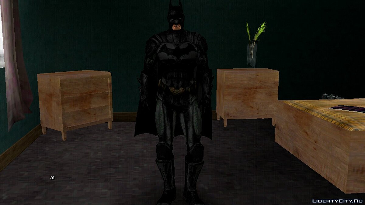 Скачать Batman Injustice Black для GTA San Andreas (iOS, Android)