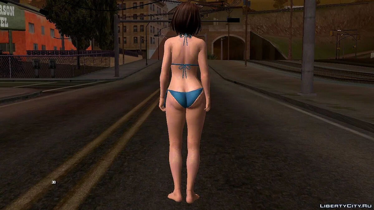 Цукуши в купальнике / GTA San Andreas (iOS, Android)