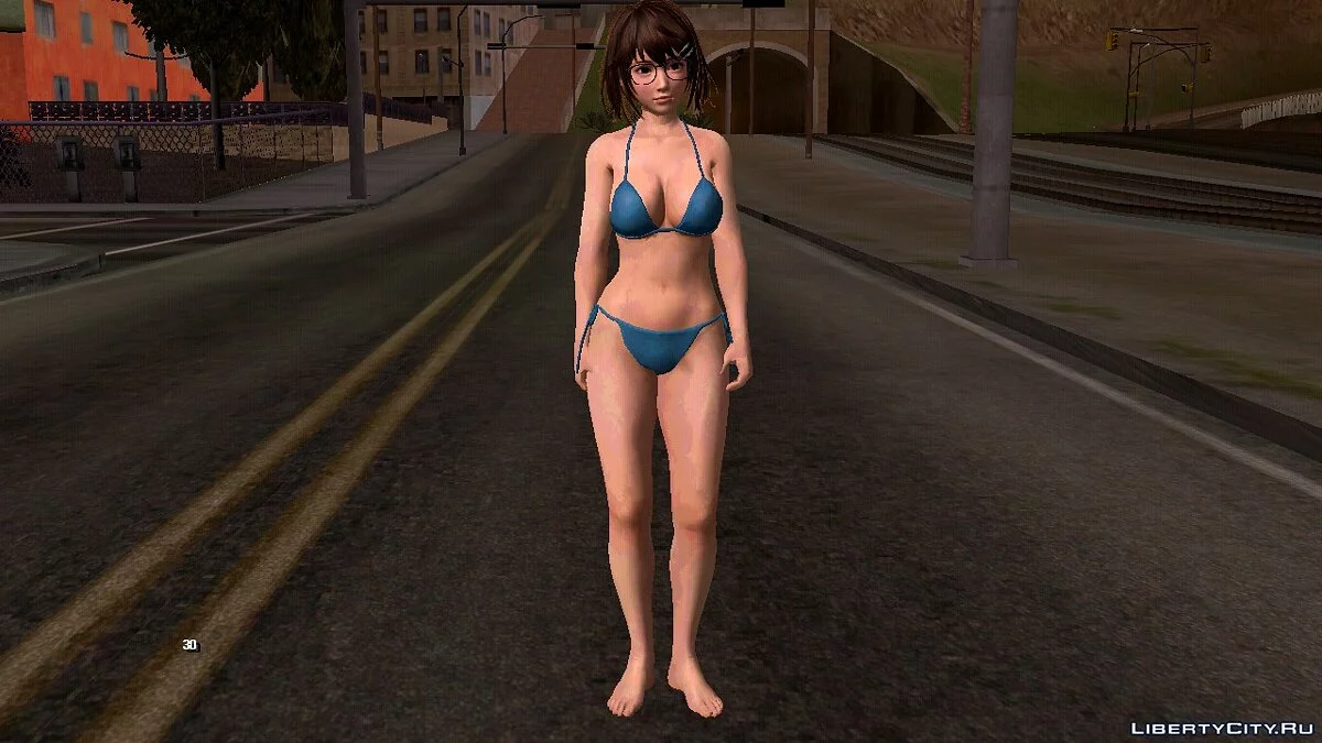 Цукуши в купальнике / GTA San Andreas (iOS, Android)