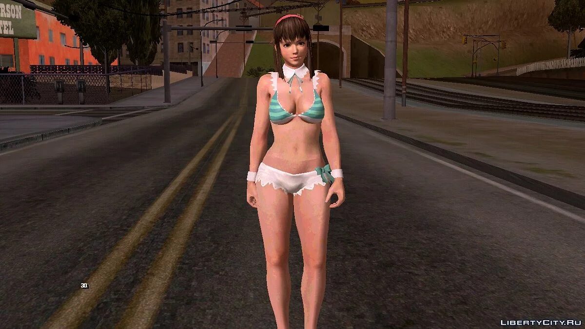 Хитоми в купальнике / GTA San Andreas (iOS, Android)