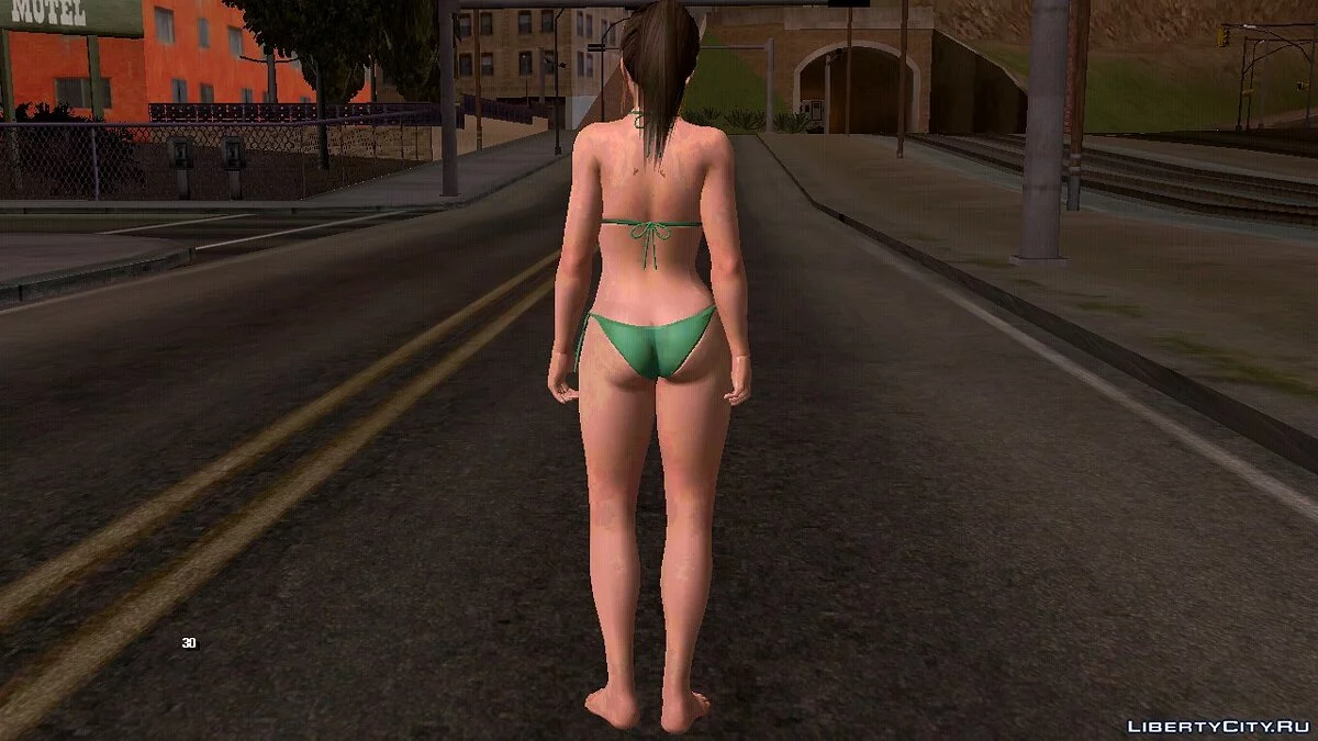 Хитоми в купальнике / GTA San Andreas (iOS, Android)