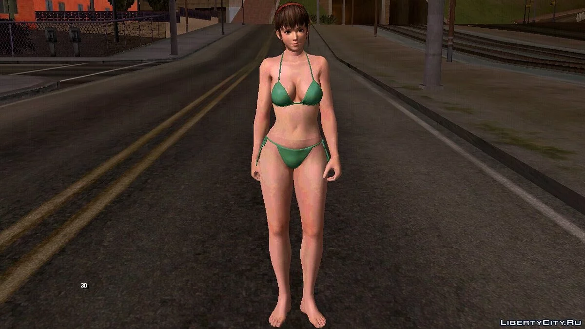 Хитоми в купальнике / GTA San Andreas (iOS, Android)