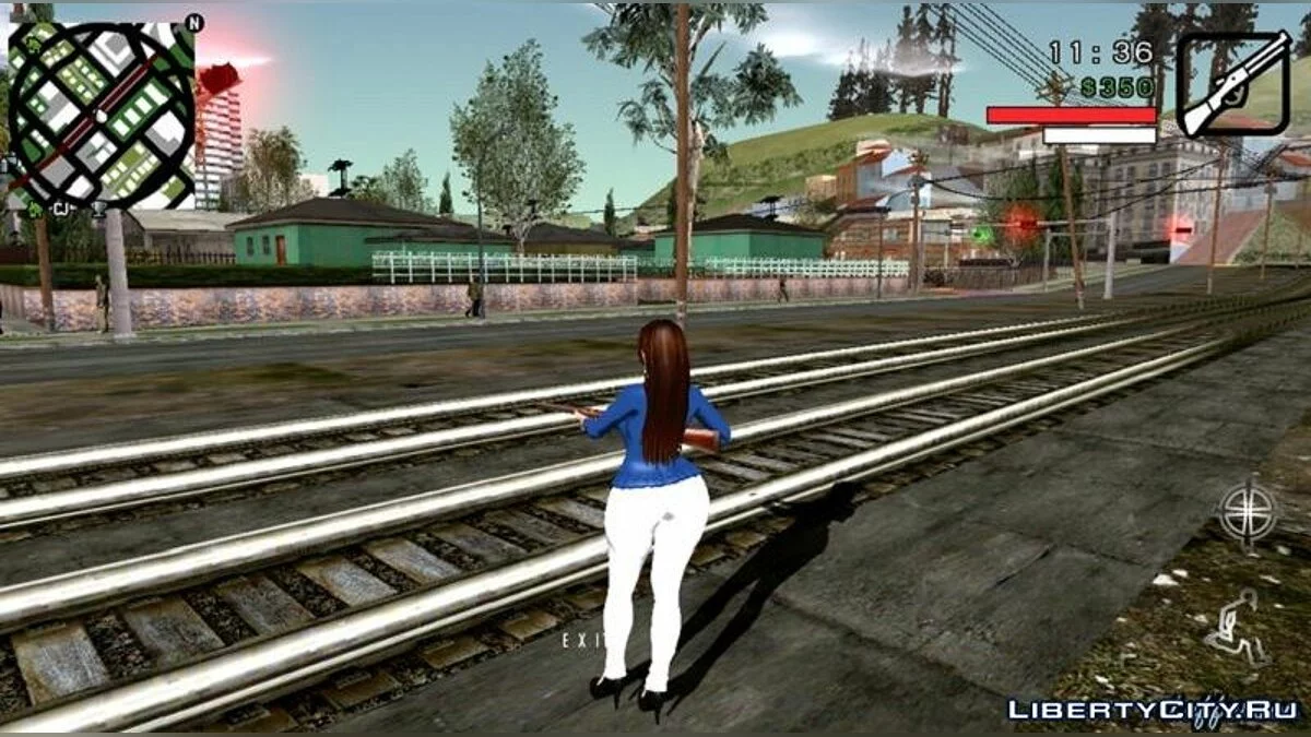 Мэй Ширануи в повседневной одежде  / GTA San Andreas (iOS, Android)