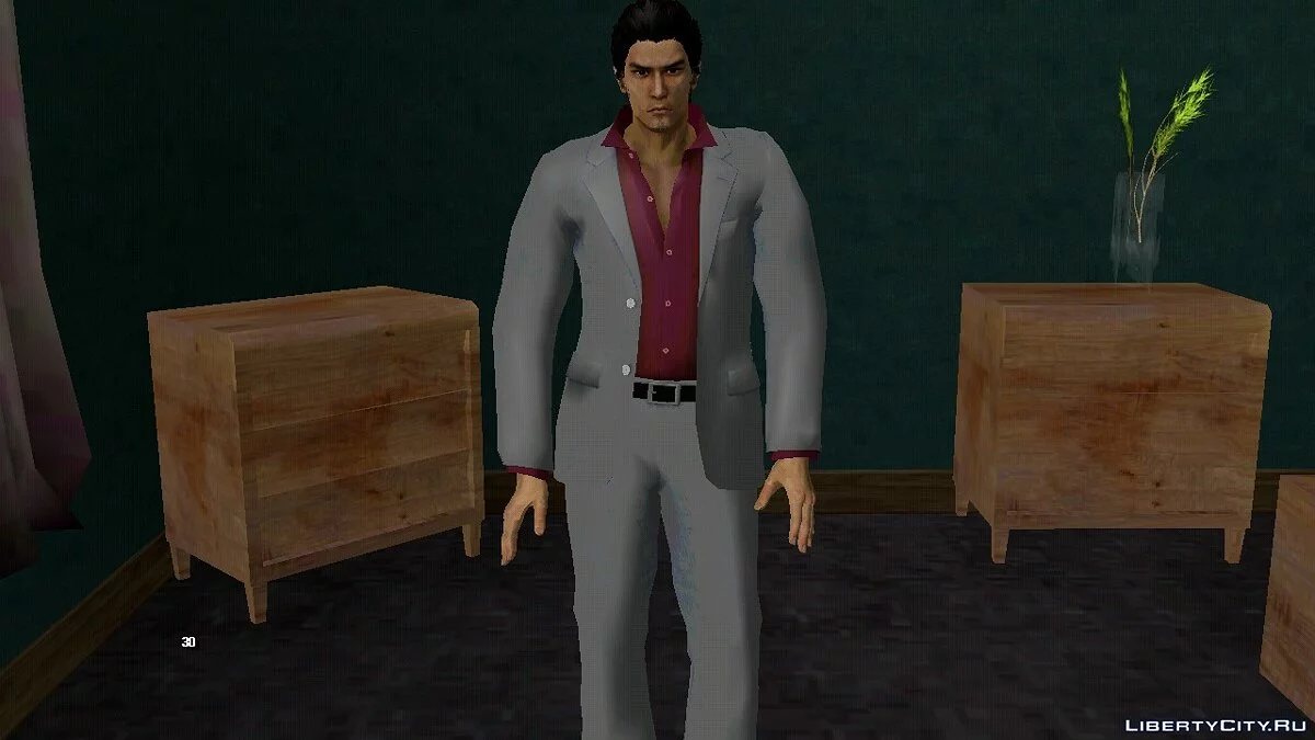 Кадзума Кирю из Yakuza 5 / GTA San Andreas (iOS, Android)