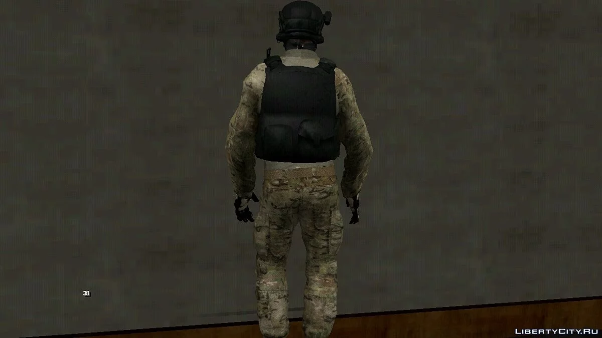 Скин русского спецназовца / GTA San Andreas (iOS, Android)