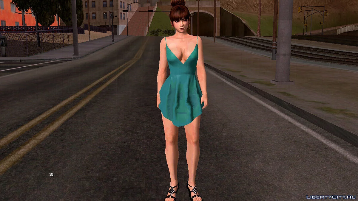 Касуми в повседневной одежде v13 / GTA San Andreas (iOS, Android)