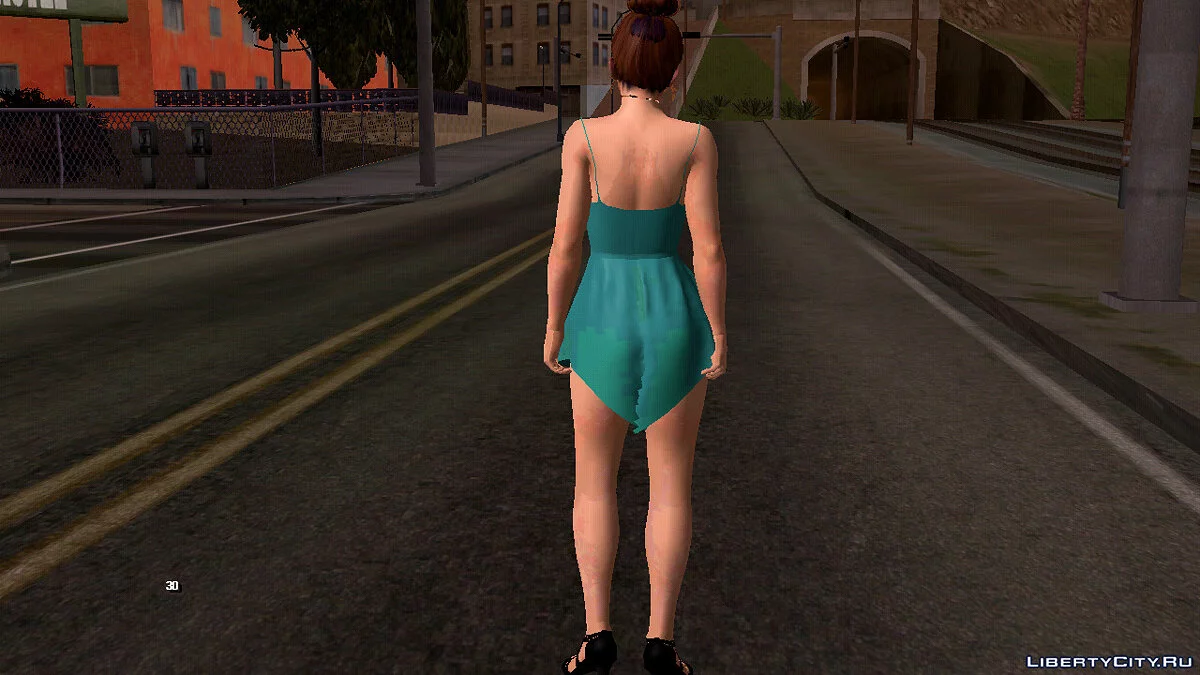 Касуми в повседневной одежде v13 / GTA San Andreas (iOS, Android)