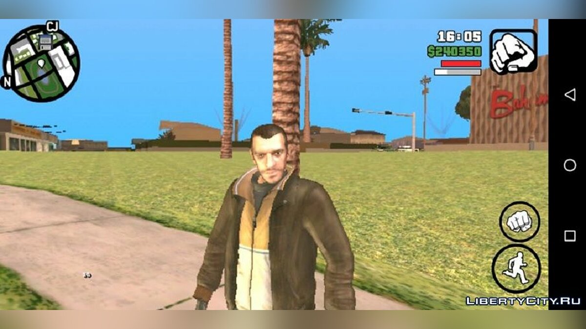 Скачать Нико Беллик для GTA San Andreas (iOS, Android)