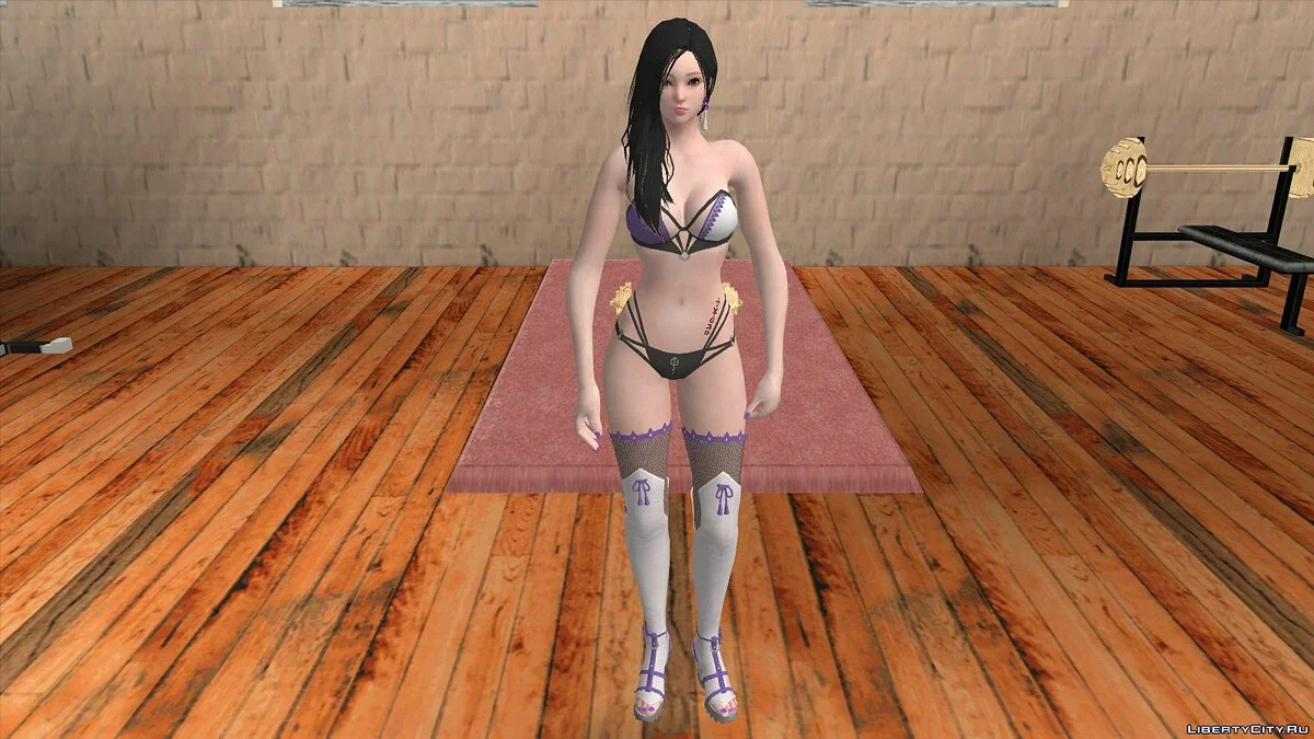 Arcana в бикини из Vindictus / GTA San Andreas (iOS, Android)