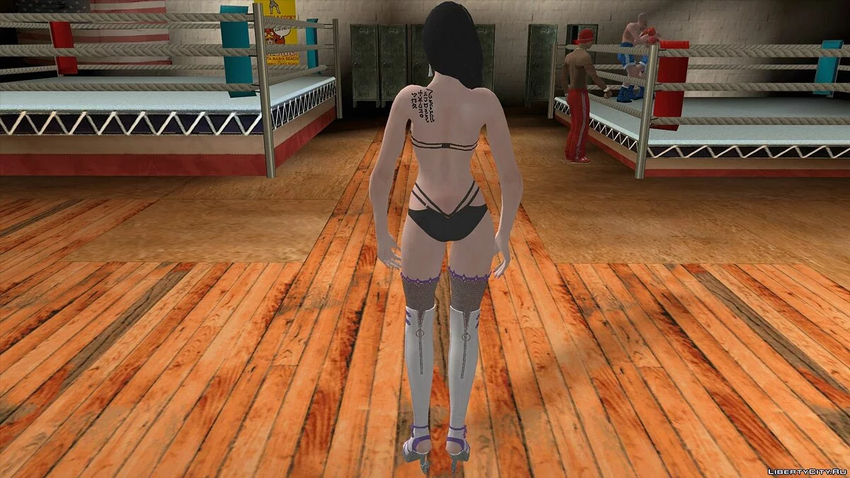 Arcana в бикини из Vindictus / GTA San Andreas (iOS, Android)
