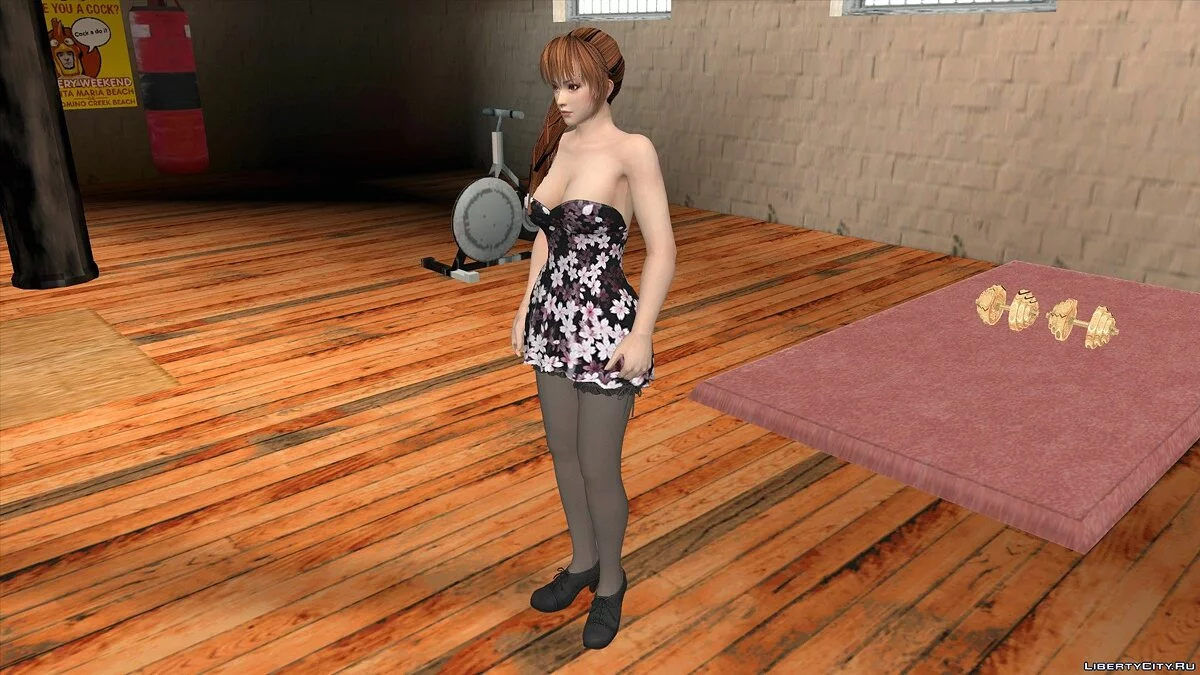 Касуми в повседневной одежде v6 / GTA San Andreas (iOS, Android)