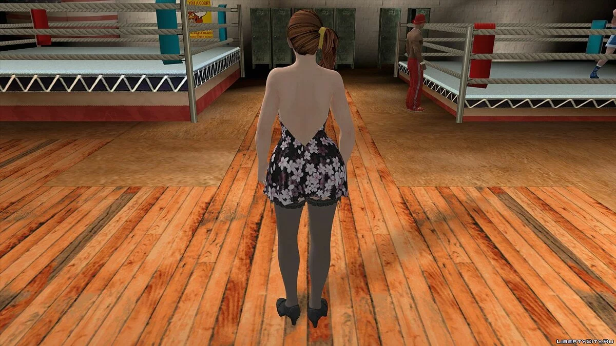 Касуми в повседневной одежде v6 / GTA San Andreas (iOS, Android)