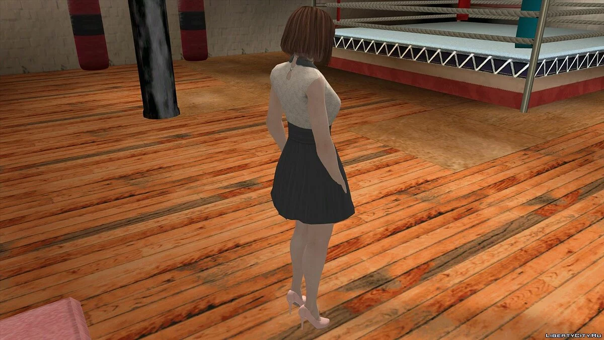 Касуми в повседневной одежде v9 / GTA San Andreas (iOS, Android)