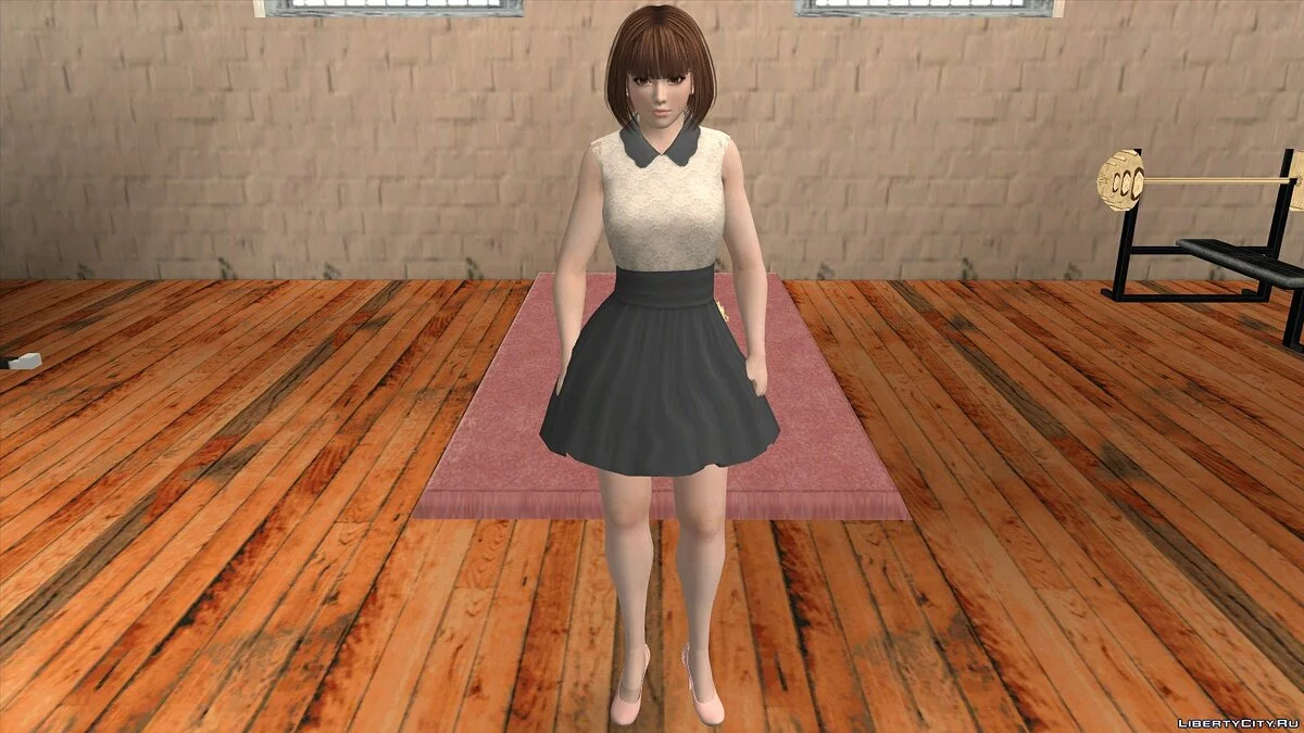Касуми в повседневной одежде v9 / GTA San Andreas (iOS, Android)