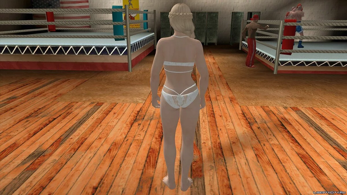 Хелена Дуглас в нижнем белье / GTA San Andreas (iOS, Android)