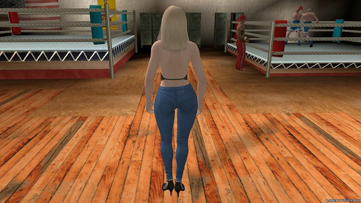 Хелена Дуглас в повседневной одежде v18 / GTA San Andreas (iOS, Android)