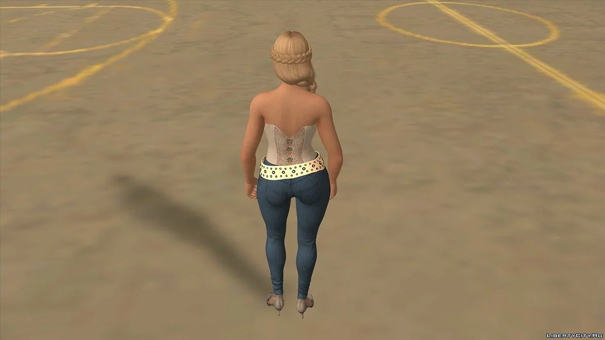 Хелена Дуглас в повседневной одежде v11 / GTA San Andreas (iOS, Android)