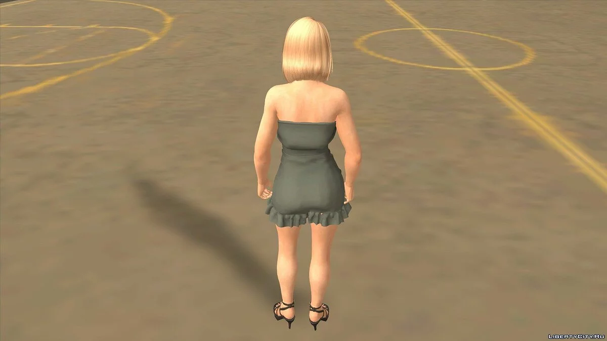 Хелена Дуглас в повседневной одежде v22 / GTA San Andreas (iOS, Android)