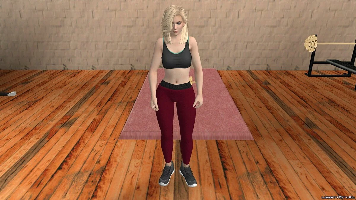 Хелена Дуглас в повседневной одежде v13 / GTA San Andreas (iOS, Android)