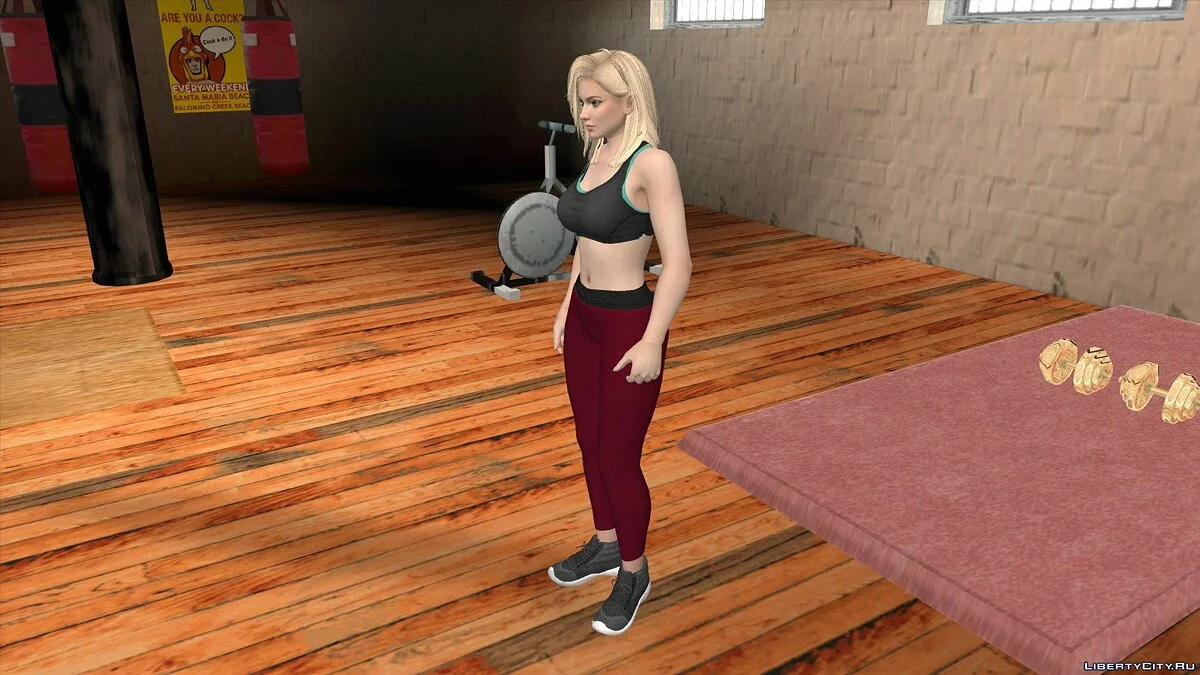 Хелена Дуглас в повседневной одежде v13 / GTA San Andreas (iOS, Android)