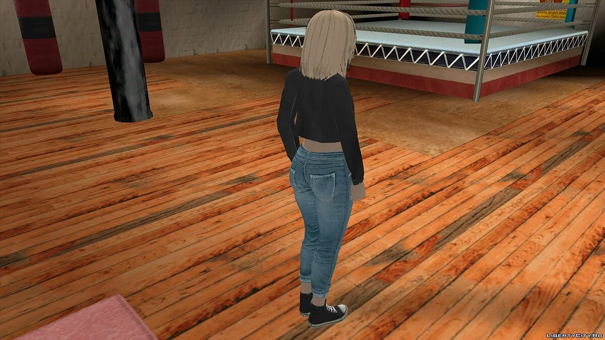 Хелена Дуглас в повседневной одежде v14 / GTA San Andreas (iOS, Android)