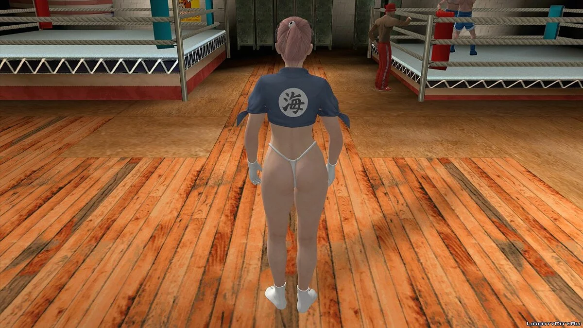 Хонока в пляжном костюме / GTA San Andreas (iOS, Android)