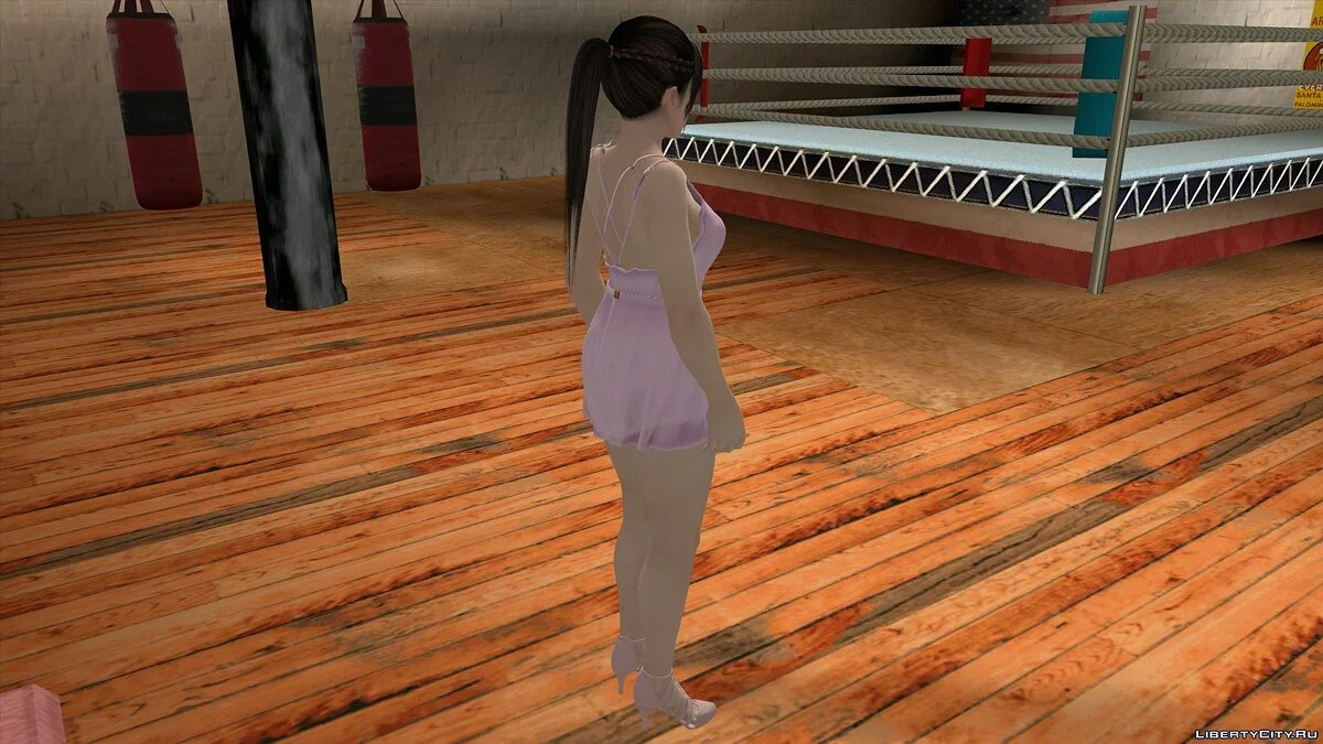 Кокоро в повседневной одежде v5 / GTA San Andreas (iOS, Android)