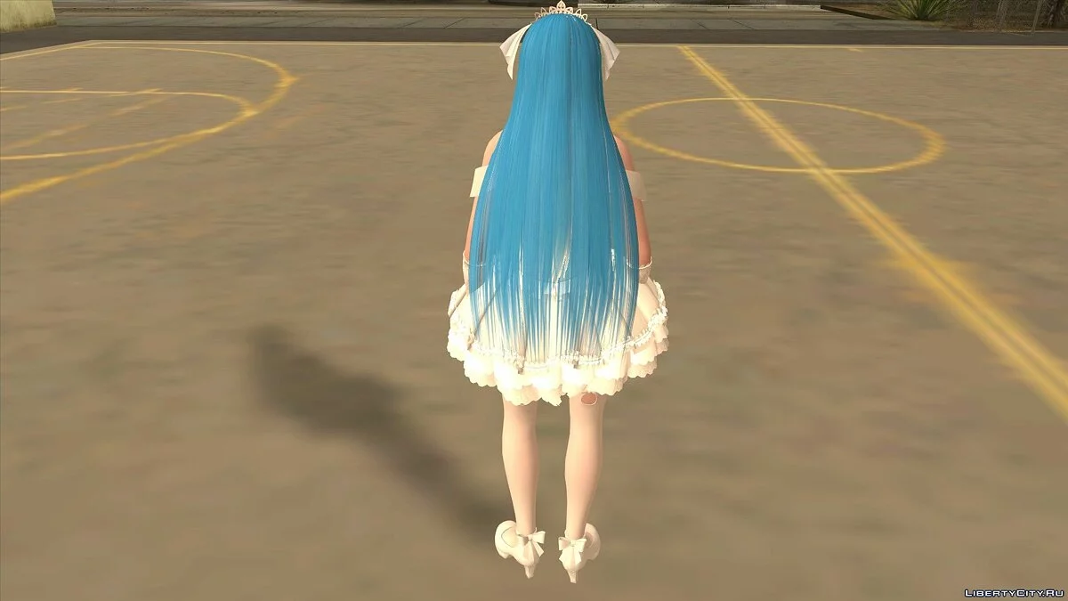 Кула Даймонд в Свадебном Платье / GTA San Andreas (iOS, Android)