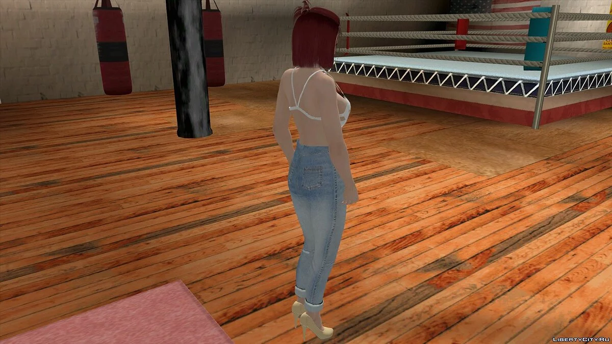 Мила в повседневной одежде v5 / GTA San Andreas (iOS, Android)